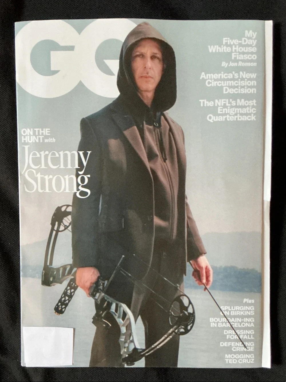 GQ Magazine Jeremy Strong on the Cover - Coffee Table Book